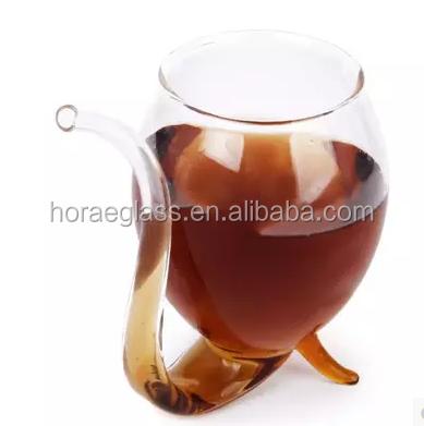 China Eco-Friendly Wine Bottle + 4pcs Wine Champagne Glass Sipper Cup Sucking Drinking Straw Mug for sale