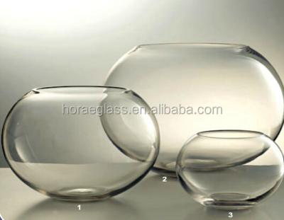 China Hot Sale Eco-friendly Glass Vases With Round Shape For Home Decoration for sale