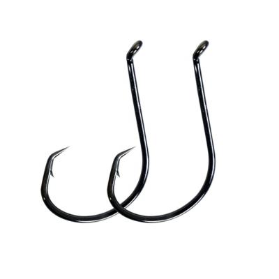 China Wholesale 7384 Carbon Steel Circle Strong Model Carbon Steel Hook Saltwater Fishhook for sale