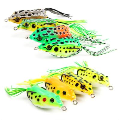 China Silica Gel Plastic Lures Soft Baits Fishing Lures Fishing Frog Lure for sale