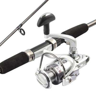 China 1.8m Wholesale Glass Fishing Rod and Reel Combo Casting Combo Sets for sale