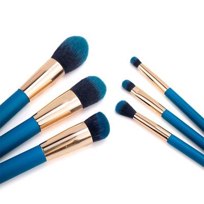 China Durable Luxury Wooden Handle 12Pcs Professional Makeup Brushes Machine Private Label Makeup Brush Set for sale