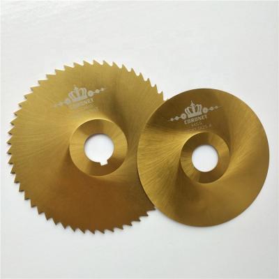 China CORONET Steel White Steel Saw Blade Milling Cutter HSS-M2 High Speed ​​Steel Saw Blade Cut Milling Cutter Side Milling Cutter for sale