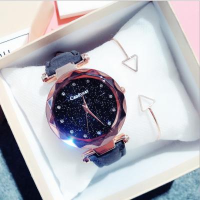 China Fashion\Fashion Luxury Luxury Starry Ladies Watch Quartz Waterproof Casual Ladies Watch for sale