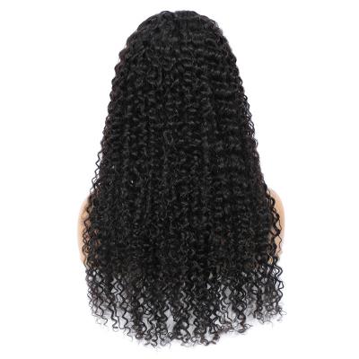 China Kinky Curly Lace Front Wigs For Women Pre Plucked Curly Malaysian Curly Hair 4x4 Lace Closure Wigs for sale