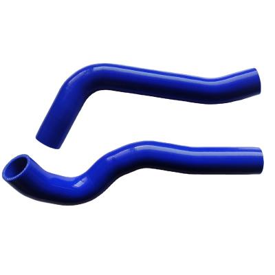 China Radiator Capacitance Silicone Hose Nissan Patrol GQ Y60 TD42Silicone Rubber Water Pipe For Automobile Refitting for sale