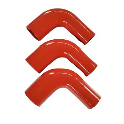 China Turbocharger connection bus superheater silicone tube soft high temperature and high pressure resistant turbocharging hose for sale