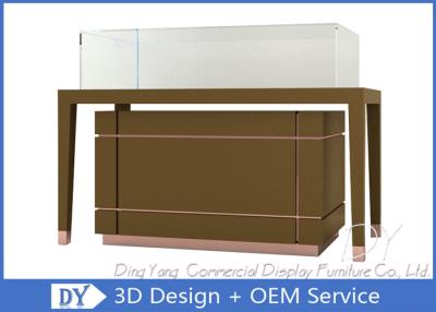 China OEM Jewelry Glass Showcase / Jewellery Display Counter Showcase for sale