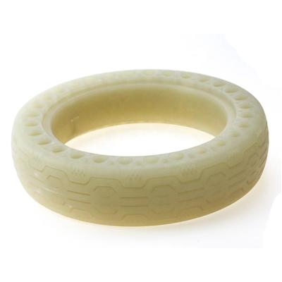 China Easy Install Fluorcent Green Tire Solid Tire For M365 Scooter Accessories / Pro / 1S / Pro2 for sale