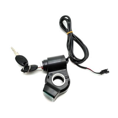 China Electric Scooters 10 Inch Electric Scooter Power Button With Voltmeter Display Voltmeter Key For KUGOO M4 Scooter Ignition Key for sale