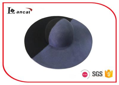 China Double Color Wool Felt Hat , Joint Style Wide Birmmed Floppy Hat for sale