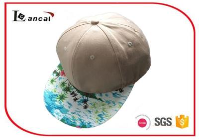 중국 면 능직물 야구 모자 모자, 하와이 작풍 Snapback 모자 판매용