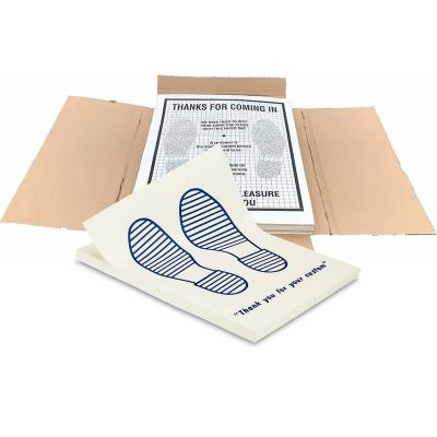 China 500 SAVING DISPOSABLE PAPER Waterproof Disposable CAR FLOOR MAT Disposable PE Coated Paper for sale