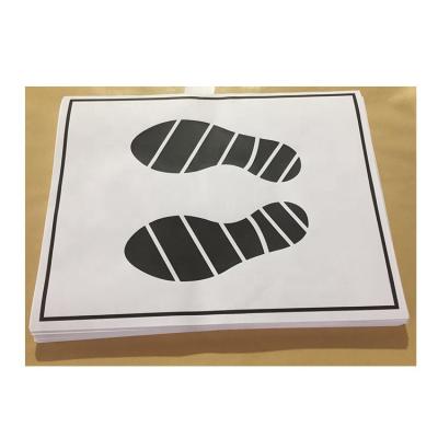 China 90gsm Car Floor Anti-Slip Waterproof Disposable Paper Mats for sale