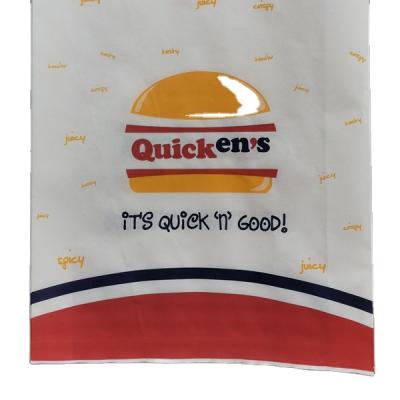 China Poly Food Greaseproof Paper Bag, Laminated Food Bag Raw Materials Greaseproof Paper With Printed Logo Customized for sale