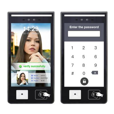 China Unlock Smart Phone Video Biometrics Door Lock WiFi Face Recognition Access Control System for sale