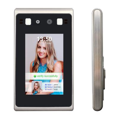 China Electronic Simple Face Recognition Access Control Attendance System Access Control Entry System And Biometric Time Attendance for sale