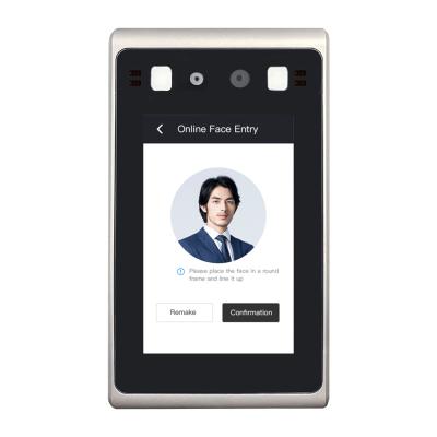 China People Counting Smart AI Facial Identification Access Control 8 Inch Face Recognition Time Attendance And Remote Access Control System for sale