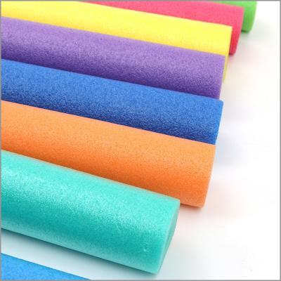 China Soft Floating Foam Hollow Cylinder Swimming Pool Noodles for sale