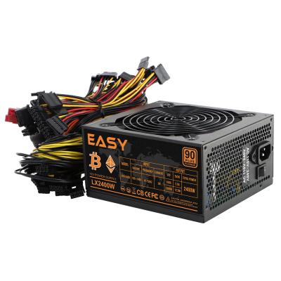 China Desktop Computer GPU 2400W 2500W Mining ATX Power Supply for sale