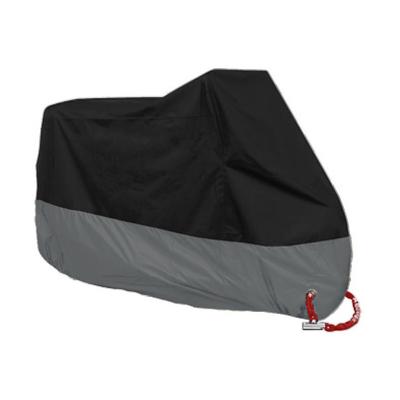 China Sunproof Waterproof Cover Motorcycle Protector Outdoor Dustproof UV Seat Cover Anti Foldable With Keyhole for sale