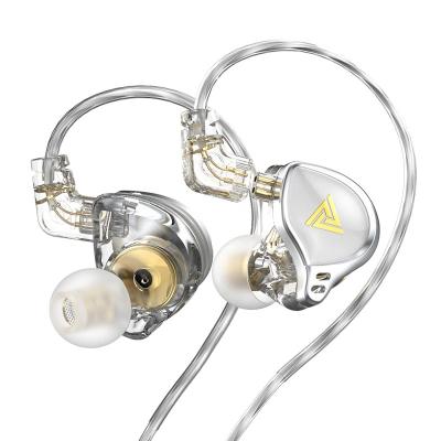 China In-Ear QKZ AK6-Zeus High-Fidelity Dynamic Earphone Noise Monitoring Canceling Music Metal In-Ear Outdoor Sports Headphones for sale