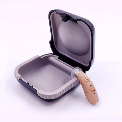 China Small And Portable ABS Made Small Size Portable Hearing Aid Accessories Caring Boxed Storage Case for sale