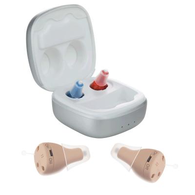 China Super Clear Sound With CIC Rechargeable Analog Hearing Aids Technology Advance Cost for sale