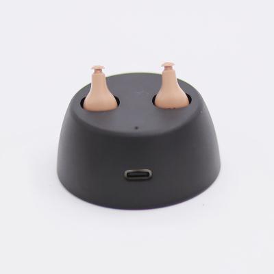 China China Low Price Portable Over The Counter For Deaf People Rechargeable CIC Hearing Aid for sale