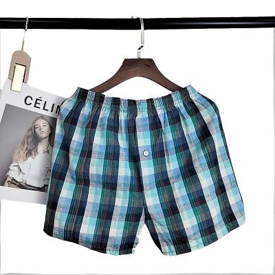 China Fashion Men's Japanese Style Summer Breathable Cotton Short Pants Men's Casual Loose Pajama Pants for sale