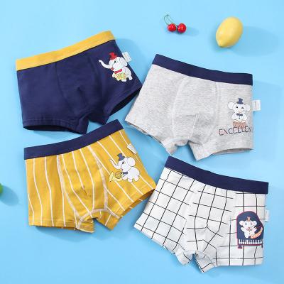 China High Quality Breathable Breathable Little Boys Underwear Boxer Kids Relieve Kids Panties Toddler Underwear for sale