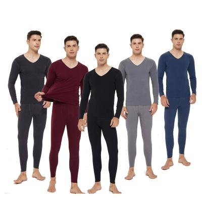 China Autumn Winter Warm Thick Men's QUICK DRY Long Johns Seamless Thermal Underwear Set Clothing For Man Sports Suit for sale