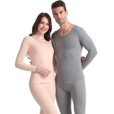 China Custom Logo Womans Men Thermal Underwear QUICK DRY long Johns set low MOQ top and bottom for sale