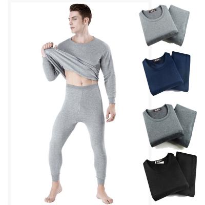 China Wholesale QUICK DRY Mens Winter Black Thermal Long Johns 2 Pieces Set Clothing Mens Winter Underwear Warm Thermal Long Johns Shirt Whites for sale