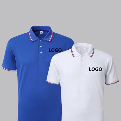 China 100% Polyester Tennis Shirt Solid Color Marathon T-Shirts QUICK DRY Sports Polo Shirts Custom-Print-T-Shirts Golf Golf Shirt Men for sale