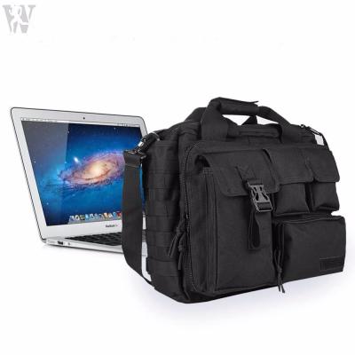 China Waterproof Multifunctional Nylon Men's Briefcase Laptop Shoulder Bag Tactical Messenger Bag for sale