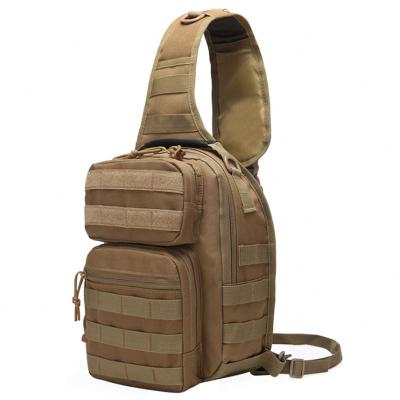 China High Quality Waterproof Nylon Sling 900d Waterproof Durable Military Bag Molle EDC Shoulder Sling Tactical Chest Bag for sale