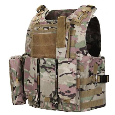 China Custom Adjustable Army Tactical Military Vest Molle Gear Assault Outdoor Sports Tactical Vest for sale