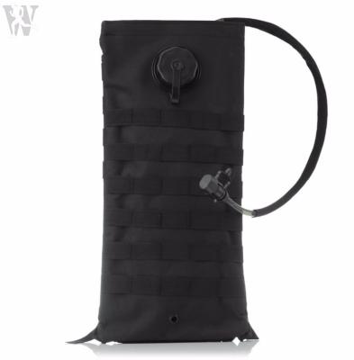 China Black Nylon Waterproof Quality Molle Pouch Water Bag Manufacturers for sale