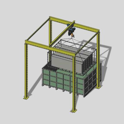 China High Quality Thick Stainless Steel Power Battery Seawater Immersion Test Device Corrosion Test Chamber for sale