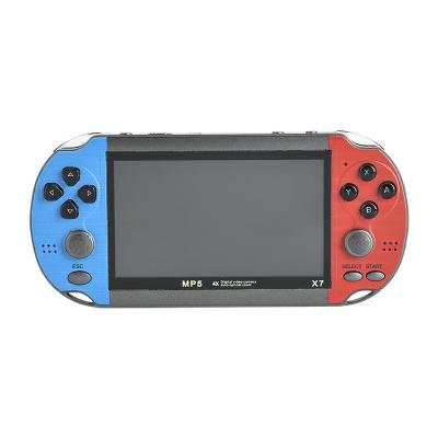 China Newest 8gb 128bit Portable Wholesale Classic Retro Juegos x7 Handheld 4.3 Inch Video Game Console Player For PSP for sale