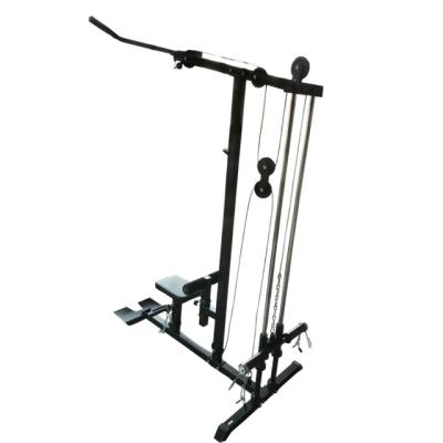 China Indoor Stack Gym Weight Lat Advancement T Bar Multi Functional Half Cabinet Squat Rack for sale