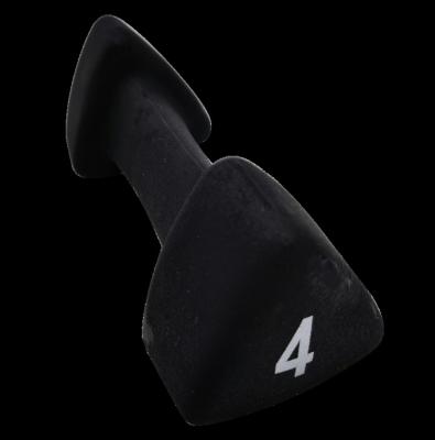 China Durable High Quality Home Gym Use Dumbbell Weight Set Black Triangle Dumbbell for sale