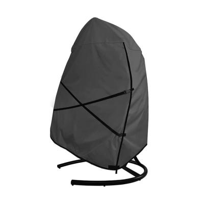 China Anti-uv/Rainproof/Dustproof 210d waterproof Rainproof Sun Protection outdoor furniture patio swings chair cover garden hanging egg chair cover for sale