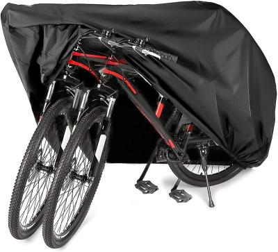 China Anti-uv/Rainproof/Dustproof custom size 210D Oxford Outdoor Waterproof Motor Bike Rain Cover Motorcycle Bicycle Cover Scooter Cover for sale