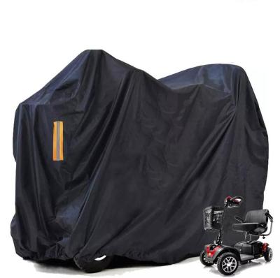 China Anti-uv/Rainproof/Dustproof waterproof custom size Electric Scooter Cover Dustproof Rainproof 210D Polyester Mobility Scooter Rain Cover for sale