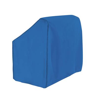 China Anti-uv/Rainproof/Dustproof outdoor custom size 600d blue Anti UV Dustproof waterproof Sunscreen Boat Ship Seat Protector Boat Fixed Rear Seat Covers for sale