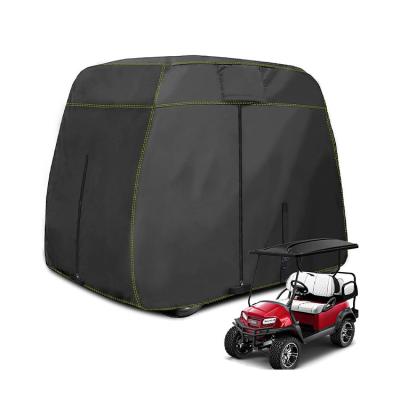 China Anti-uv/Rainproof/Dustproof custom size 600D Oxford Fabric Dustproof and Durable Waterproof Sunproof Golf Cart Cover for sale