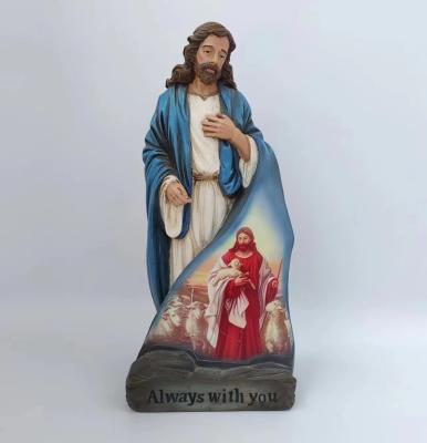 China World creative resin crafts Christian Sculptures Jesus Catholic Religious statues of Christ child figurine items for sale