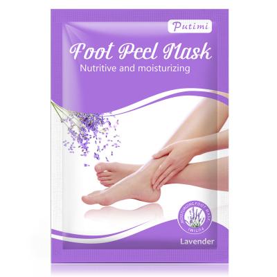 China Moisturzing Putimi Private Label Natural Organic Skin Moisturizing Foot Skin Care Nourish Whiten Mask Exfoliating Foot Skin Rejuvenation Foot Cream for sale